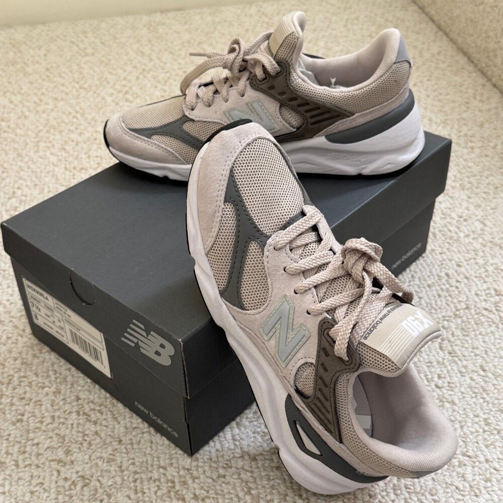 New Balance Women's Beige Taupe Sneakers